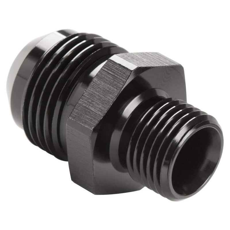 Podavelle Metric M16x1.5 to 10AN Male Flare Straight Fuel Fitting Adapter Aluminum Black - Image 5